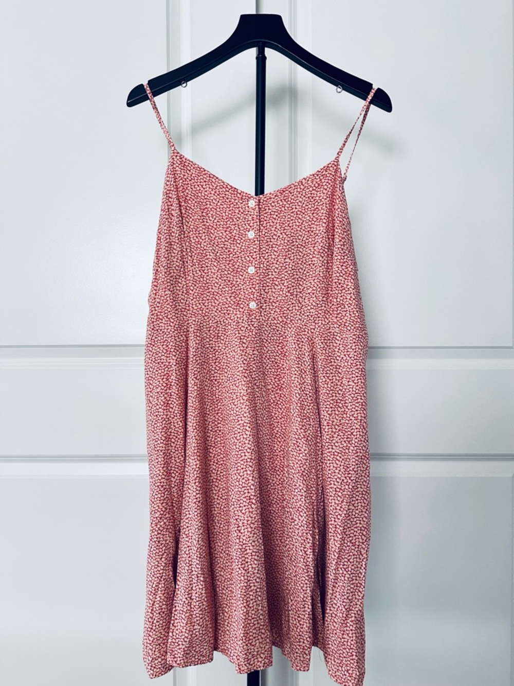 Women’s GAP Spaghetti Strap Button-Front Knee-Length Dress Size 14